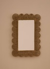 Miroir festonné 40 x 60 x 08 cm en papier en promo chez Monoprix Drancy Drancy à 11,99 €