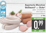 Bayerische Münchner Weißwurst von  im aktuellen EDEKA Prospekt für 0,99 €