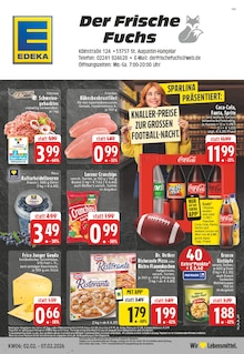 EDEKA Prospekt der Woche "Aktuelle Angebote" Seite 1, 02.02.2026 bis 07.02.2026 für Sankt Augustin Aktueller EDEKA Prospekt "Aktuelle Angebote" Seite 1 von 26 Seiten für Sankt Augustin