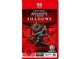 Assassin’s Creed Shadows - Nintendo Switch 2 Standard Edition [Nintendo 2] von UBISOFT im aktuellen MediaMarkt Saturn Prospekt für 39,99 €
