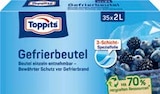 Gefrierbeutel Angebote von Toppits bei tegut Ansbach für 1,99 €