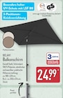 Balkonschirm bei ALDI Nord im Pasewalk Prospekt für 24,99 €