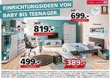 Jugendzimmer „ZE+“ von möbel rudolf im aktuellen Segmüller Prospekt für 389,00 €