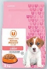Croquettes riche en poulet pour chiot - U - Super U à Tourcoing Croquettes riche en poulet pour chiot - U en promo chez Super U Tourcoing à 5,84 €