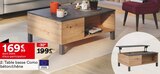 Table basse Como béton/chêne - But à Ajaccio Table basse Como béton/chêne en promo chez But Ajaccio à 169,99 €