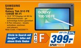 Tablet Galaxy Tab S10 FE 128GB Wi-Fi im Angebot bei expert in Darmstadt Tablet Galaxy Tab S10 FE 128GB Wi-Fi Angebote von Samsung bei expert Darmstadt für 399,00 €
