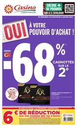 Prospectus Casino Supermarchés à Valence, "OUI À VOTRE POUVOIR D'ACHAT !", 56 pages, 03/01/2024 - 14/01/2024