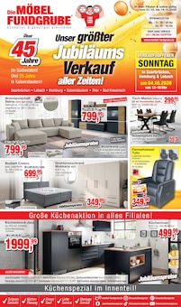 Aktueller Die Möbelfundgrube Prospekt (Sankt Wendel, 11 Seiten zum blĂ€ttern Die Möbelfundgrube Prospekt Unser gröĂter JubilĂ€umsverkauf aller Zeiten! mit 11 Seiten