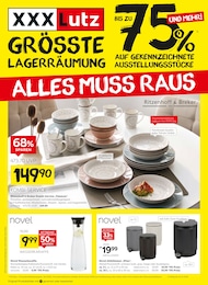 XXXLutz Prospekt für Friedrichsdorf mit 8 Seiten XXXLutz Prospekt "ALLES MUSS RAUS" für Friedrichsdorf, 8 Seiten, 26.09.2026 - 09.10.2026