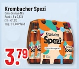 Spezi Cola-Orange-Mix Angebote von Krombacher bei Trinkgut Bocholt für 3,79 €