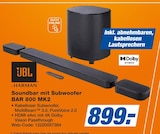 expert - Soundbar mit Subwoofer BAR 800 MK2 Angebot im Prospekt Soundbar mit Subwoofer BAR 800 MK2 bei expert im Prospekt "" für 899,00 €