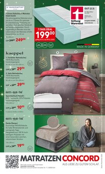 Bettwäsche im Matratzen Concord Prospekt "BLACK WEEK" mit 9 Seiten (Erlangen)