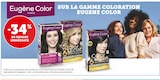 -34% DE REMISE IMMÉDIATE SUR LA GAMME COLORATION EUGENE COLOR à Super U dans Salavas