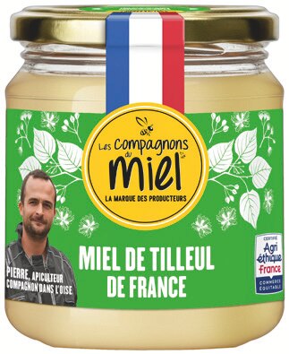 LES COMPAGNONS DU MIEL Miel de Tilleul de France