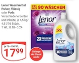Waschmittel Pulver bei GLOBUS im Schwandorf Prospekt für 17,99 €