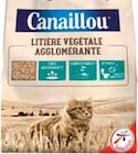 Litière végétale agglomérante - Canaillou dans le catalogue Intermarché