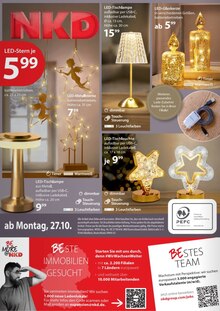 NKD Prospekt der aktuellen Woche, gültig von 27.10.2025 bis 02.11.2025 Aktueller NKD Prospekt "Aktuelle Angebote" mit 22 Seiten