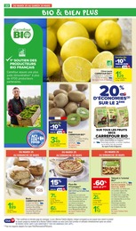 Offre Citron Bio dans le catalogue Carrefour Market du moment à la page 26