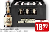 Aktuelles Ulrichsbier Angebot bei E center in Ulm ab 18,99 €