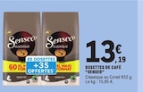 Dosettes de café - SENSEO en promo chez E.Leclerc Amiens à 13,19 €