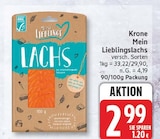 Lieblingslachs von Krone Mein Lieblingslachs für 2,99 € bei EDEKA im Angebot Lieblingslachs von Krone Mein Lieblingslachs im aktuellen EDEKA Prospekt