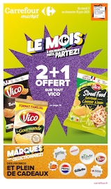 Prospectus Supermarchés Carrefour Market en cours à Perrou et alentours, "LE MOIS À VOS MARQUES, PRÊTS, PARTEZ !", 59 pages, 03/06/2025 - 15/06/2025 Catalogue Supermarchés Carrefour Market en cours à Perrou et alentours, "LE MOIS À VOS MARQUES, PRÊTS, PARTEZ !", 59 pages, 03/06/2025 - 15/06/2025
