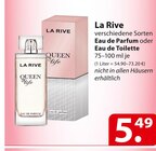 La Rive Eau de Parfum oder Eau de Toilette für 5,49 € bei famila Nordost im Angebot La Rive Eau de Parfum oder Eau de Toilette im aktuellen famila Nordost Prospekt