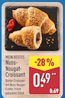 Nuss-Nougat-Croissant von Mein Bestes im aktuellen ALDI Nord Prospekt für 0,49 €