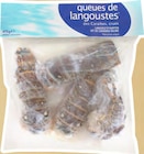 Queues de langoustes crues des Caraïbes en promo chez Carrefour Issy-les-Moulineaux à 29,90 €