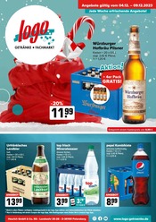 Bier im Logo Getränkemarkt Prospekt in Freigericht Aktueller Logo Getränkemarkt Prospekt mit Bier, "Aktuelle Angebote", Seite 1