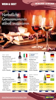 Wein im METRO Prospekt "Wochenangebote + Markets" mit 27 Seiten (Hannover)