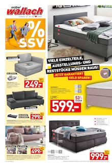 Fernsehsessel im Möbel Wallach Prospekt "SSV" mit 12 Seiten (Hildesheim)