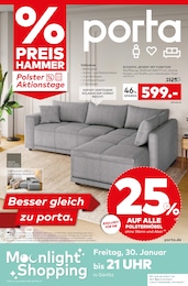 porta Möbel Prospekt für Weißenberg: "BESSER GLEICH ZU PORTA", 12 Seiten, 25.01.2026 - 31.01.2026