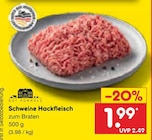 Netto Marken-Discount - Schweine Hackfleisch Angebot im Prospekt Schweine Hackfleisch bei Netto Marken-Discount im Prospekt "" für 1,99 €