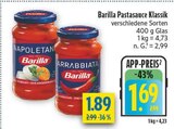 Pastasauce Klassik im Angebot bei diska in Coburg Pastasauce Klassik Angebote von Barilla bei diska Coburg für 1,69 €
