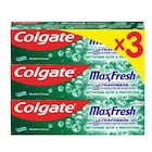 Dentifrice "Lot de 3" - COLGATE en promo chez Carrefour Dentifrice "Lot de 3" - COLGATE dans le catalogue Carrefour