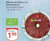 Aktuelles Bio Salami Angebot bei GLOBUS in Duisburg ab 1,99 €
