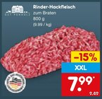 Aktuelles Rinder-Hackfleisch Angebot bei Netto Marken-Discount in Freiburg (Breisgau) ab 7,99 €