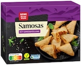 Samosas mit Gemüse im REWE Prospekt Samosas mit Gemüse von REWE Beste Wahl im aktuellen REWE Prospekt für 1,99 €