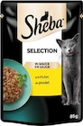 Selection in Sauce mit Huhn Angebote von Sheba bei EDEKA Marl für 0,49 €