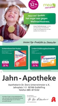 mea - meine apotheke Prospekt der Woche "Unsere Dezember-Angebote" Seite 1, 01.12.2025 bis 31.12.2025 für Gräfelfing Aktueller mea - meine apotheke Prospekt "Unsere Dezember-Angebote" Seite 1 von 4 Seiten für Gräfelfing