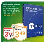 Kopierpapier Go Copy Angebote bei GLOBUS Rostock für 3,49 €