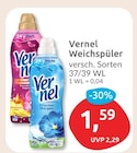 Weichspüler von Vernel für 1,59 € bei budni im Angebot Weichspüler von Vernel im aktuellen budni Prospekt