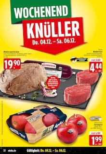 Rinderfilet im aktuellen EDEKA Prospekt (Osnabrück) Rinderfilet im EDEKA Prospekt "Aktuelle Angebote" mit 24 Seiten (Osnabrück)