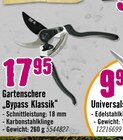 Gartenschere „Bypass Klassik“ für 17,95 € bei Hornbach im Angebot Gartenschere „Bypass Klassik“ im aktuellen Hornbach Prospekt