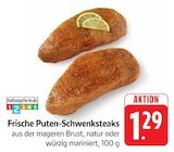 Frische Puten-Schwenksteaks natur bei EDEKA im Prospekt "" für 1,29 €