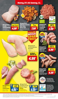 Hackfleisch im Lidl Prospekt "LIDL LOHNT SICH" mit 59 Seiten (Jena)