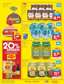 Brot im Netto Marken-Discount Prospekt "Aktuelle Angebote" mit 60 Seiten (Bochum)