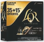 Cafe Espresso - L'OR - Super U à Nancy Cafe Espresso - L'OR en promo chez Super U Nancy à 9,99 €