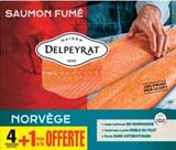 LE SAUMON FUMÉ NORVÈGE - DELPEYRAT en promo chez Intermarché Nantes à 6,09 €